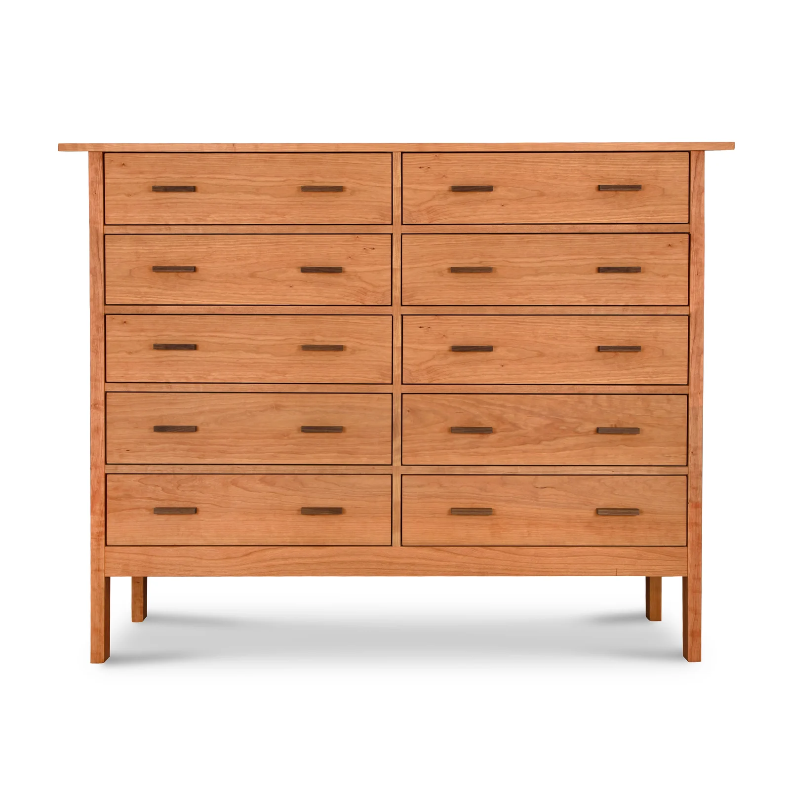 Modern Craftsman 10-Drawer Dresser by Vermont Woods Studios