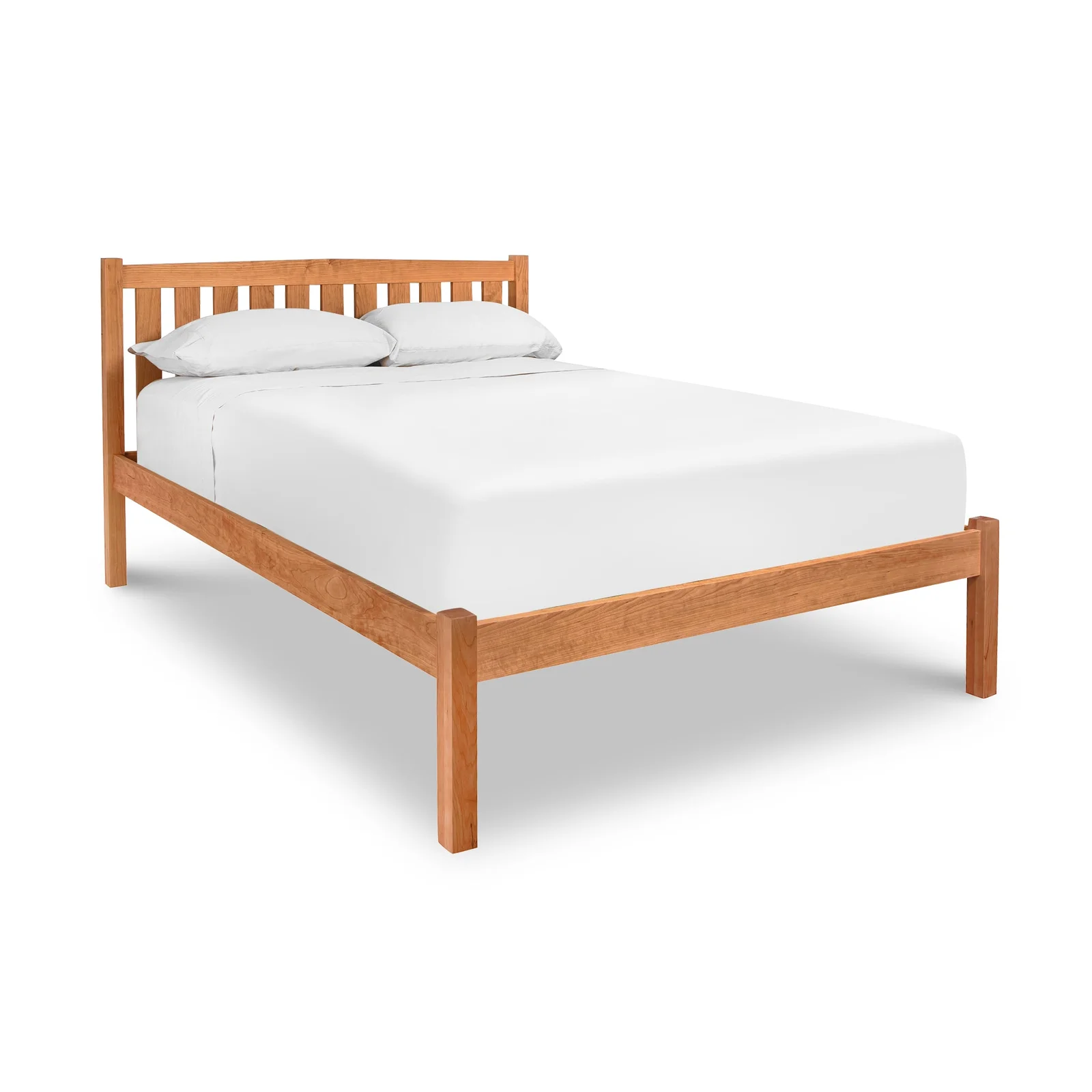 Bennington Bed with Low Footboard by Vermont Woods Studios