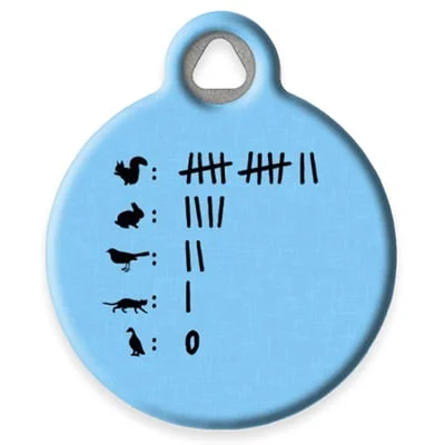 Kill Count Pet ID Tag by Dog Tag Art by Lupine Pet
