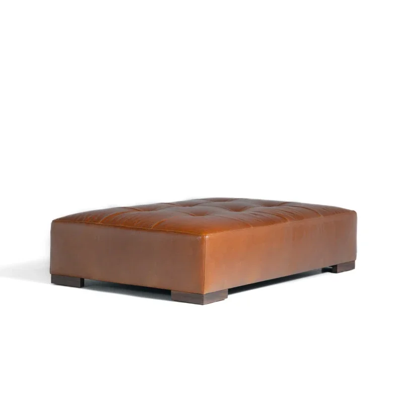 Randolph Grand Ottoman by Moore & Giles