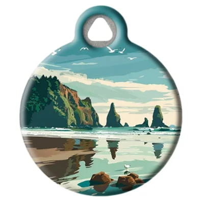 Olympic National Park Pet ID Tag by Dog Tag Art by Lupine Pet