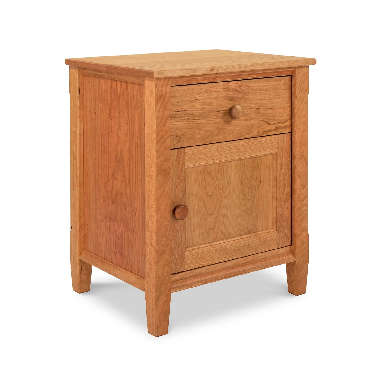 Vermont Shaker 1-Drawer Nightstand with Door by Vermont Woods Studios