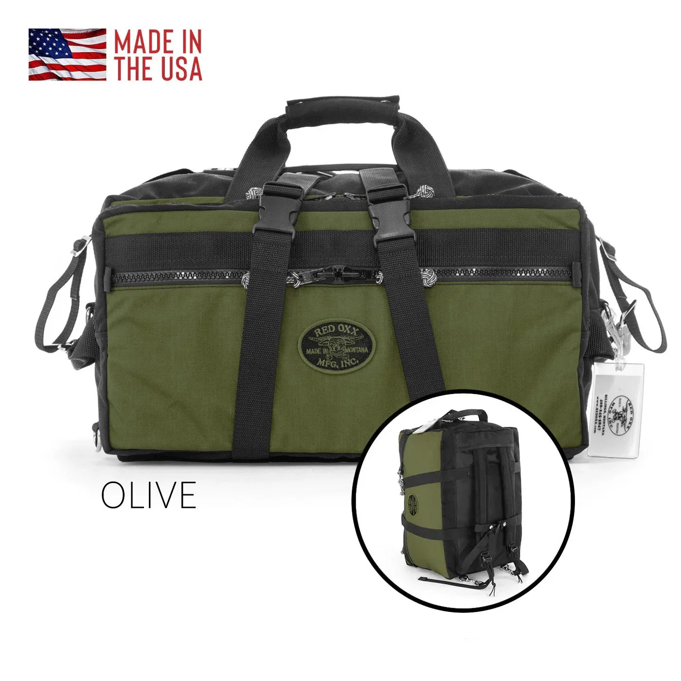 Tres Hombres Convertible Duffel by Red Oxx