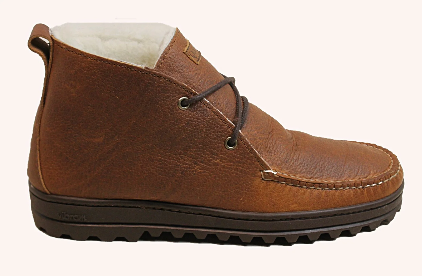 Men's Huggeur Chukka LE: Peanut Grizzly by Quoddy
