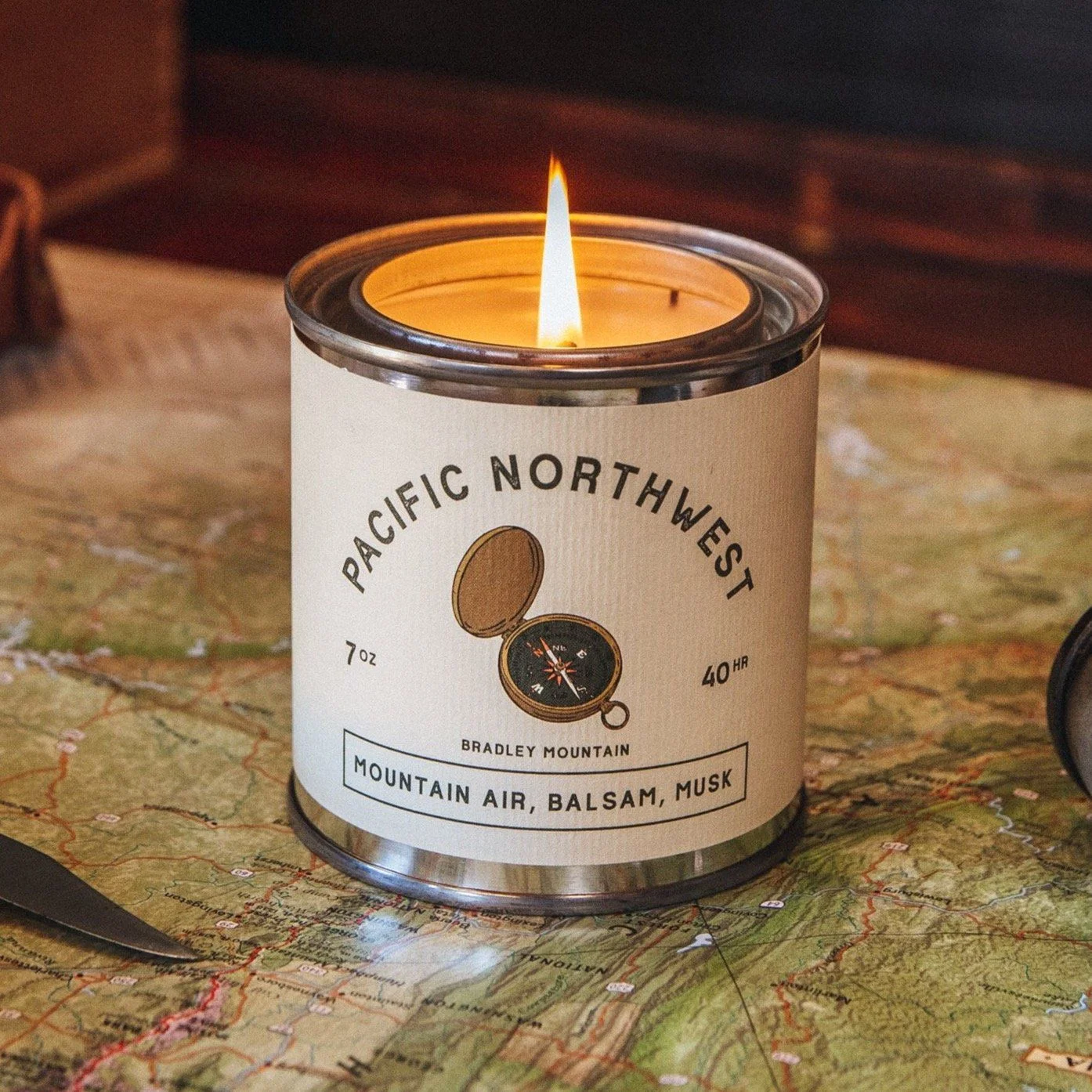 Pacific Northwest Candle by Bradley Mountain