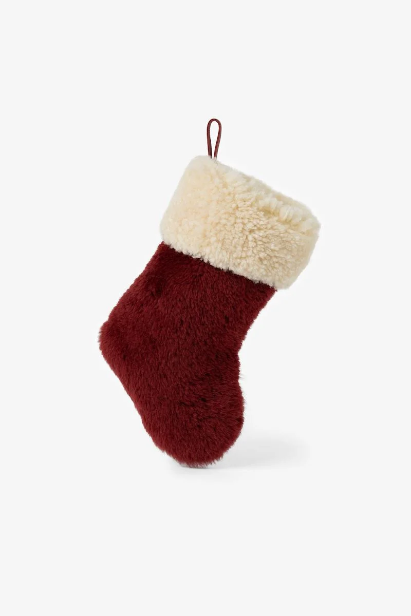 Limited Shearling Stocking by Moore & Giles