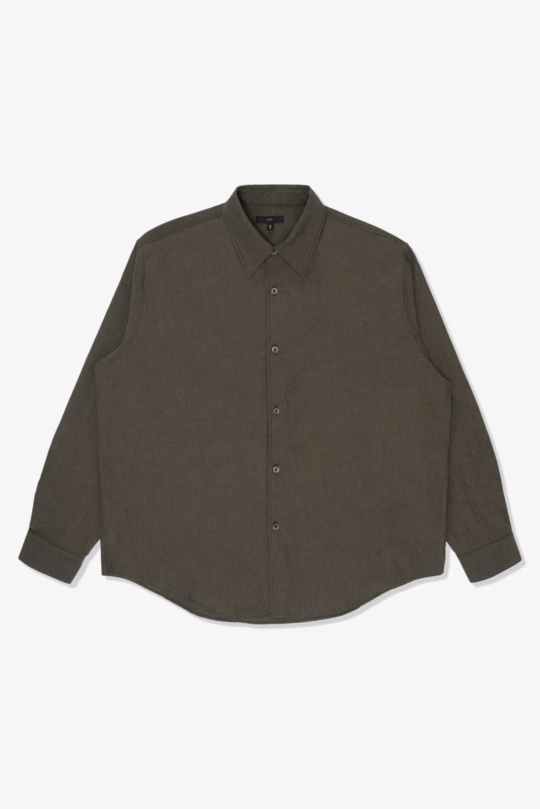LYNN POPLIN L/S SHIRT - BROWN PEARL by Lady White Co.