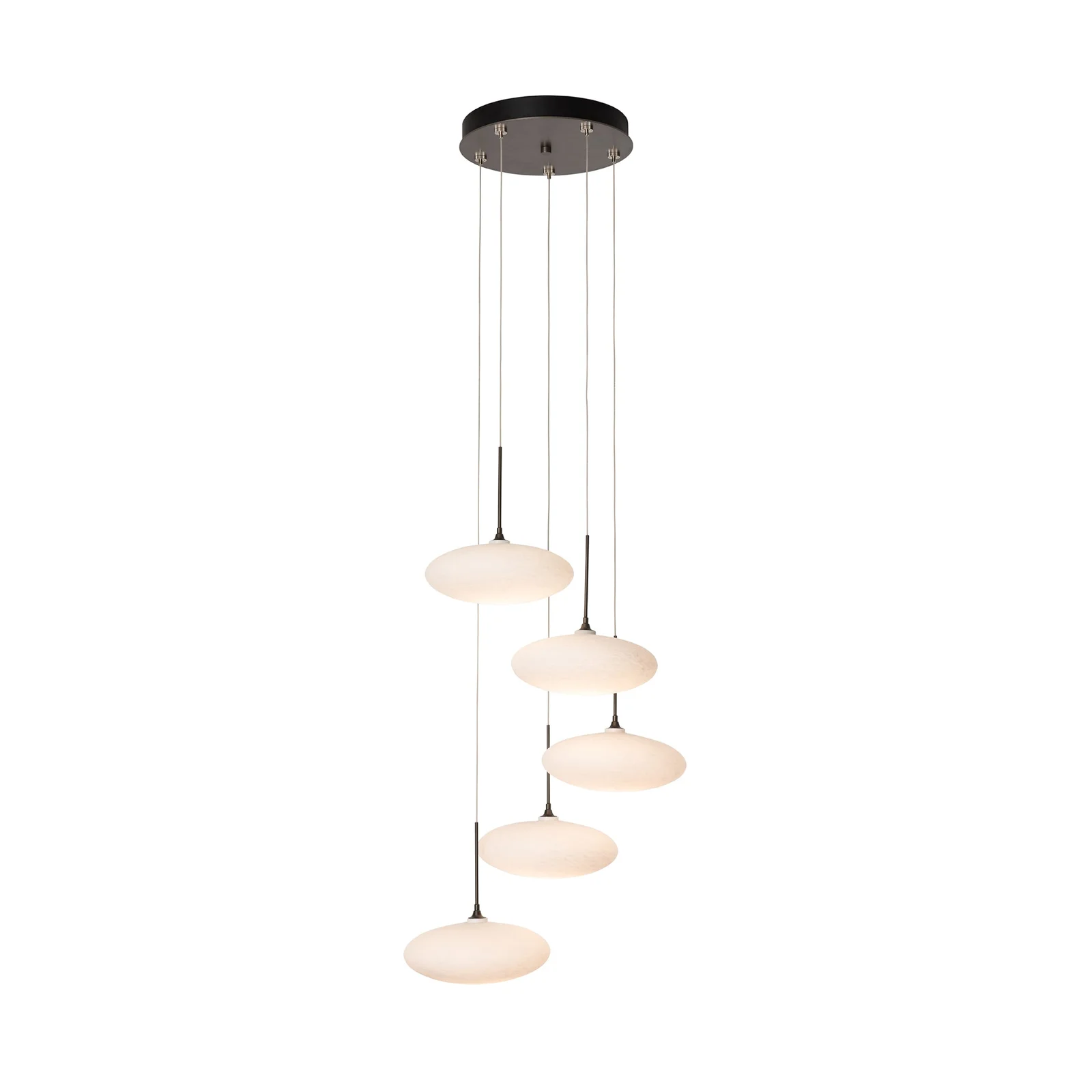 Clouds 5-Light Pendant by Vermont Woods Studios