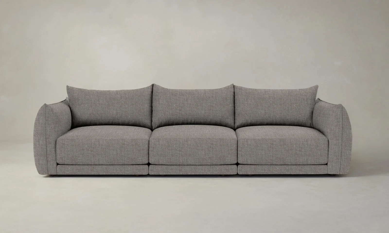 The Jones Modular Sofa - Heritage Belgian Linen Agate by Maiden Home