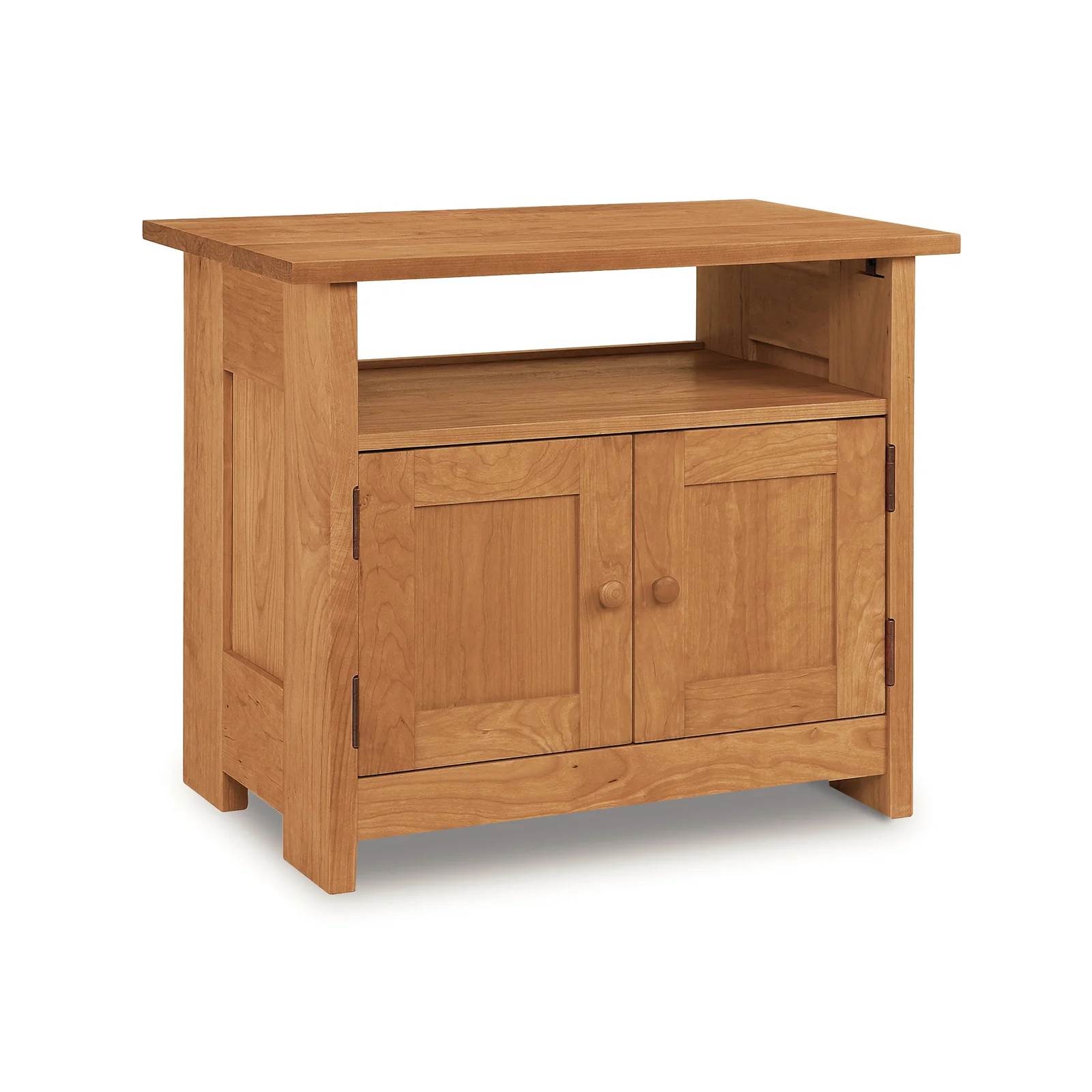 Special Order (Sidel) Contemporary Craftsman Small TV Stand by Vermont Woods Studios