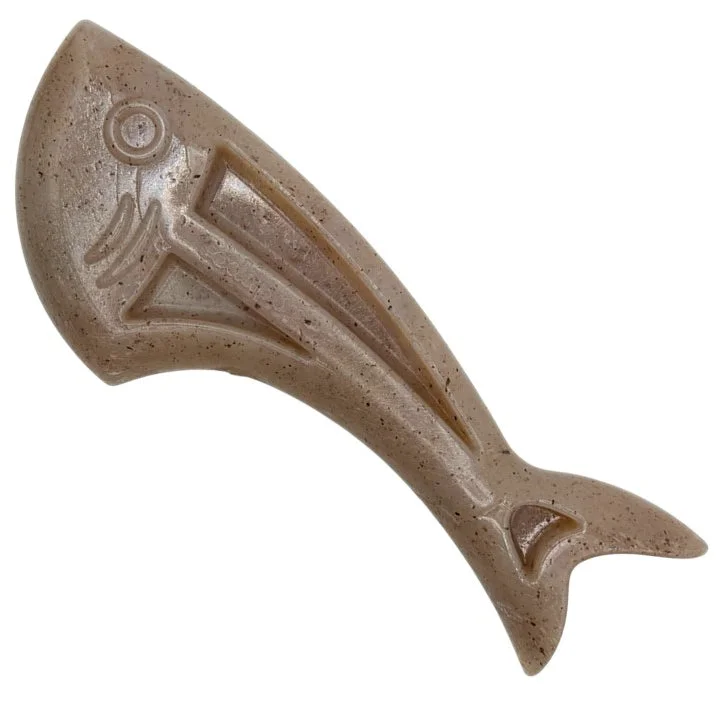 Dog Fish Nylon Dog Chew & Enrichment Toy | Ultra-Durable for Aggressive Chewers | SodaPup by SodaPup