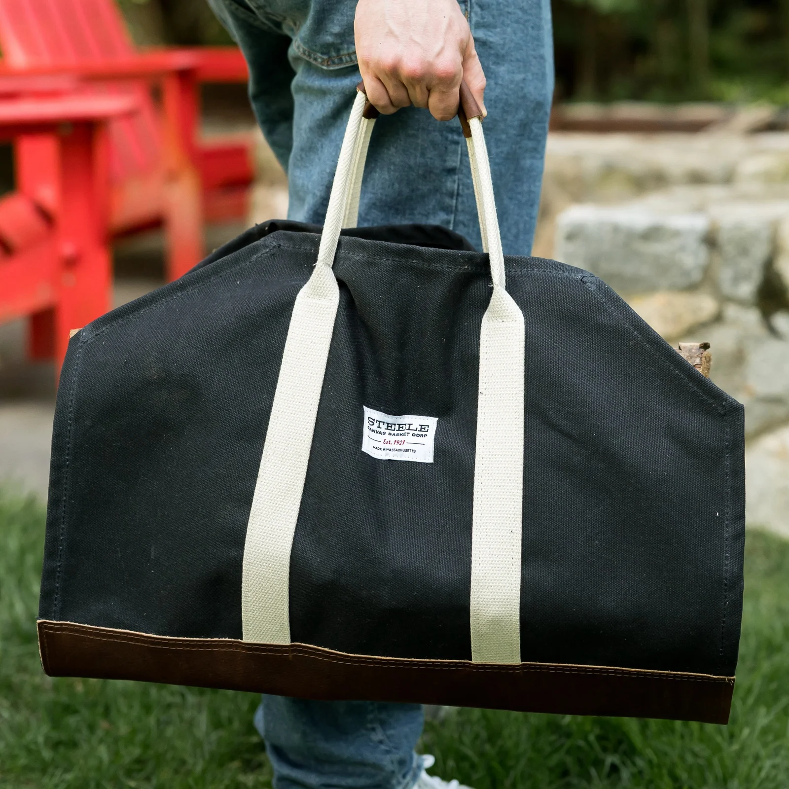 Steele Log Carrier by Steele Canvas