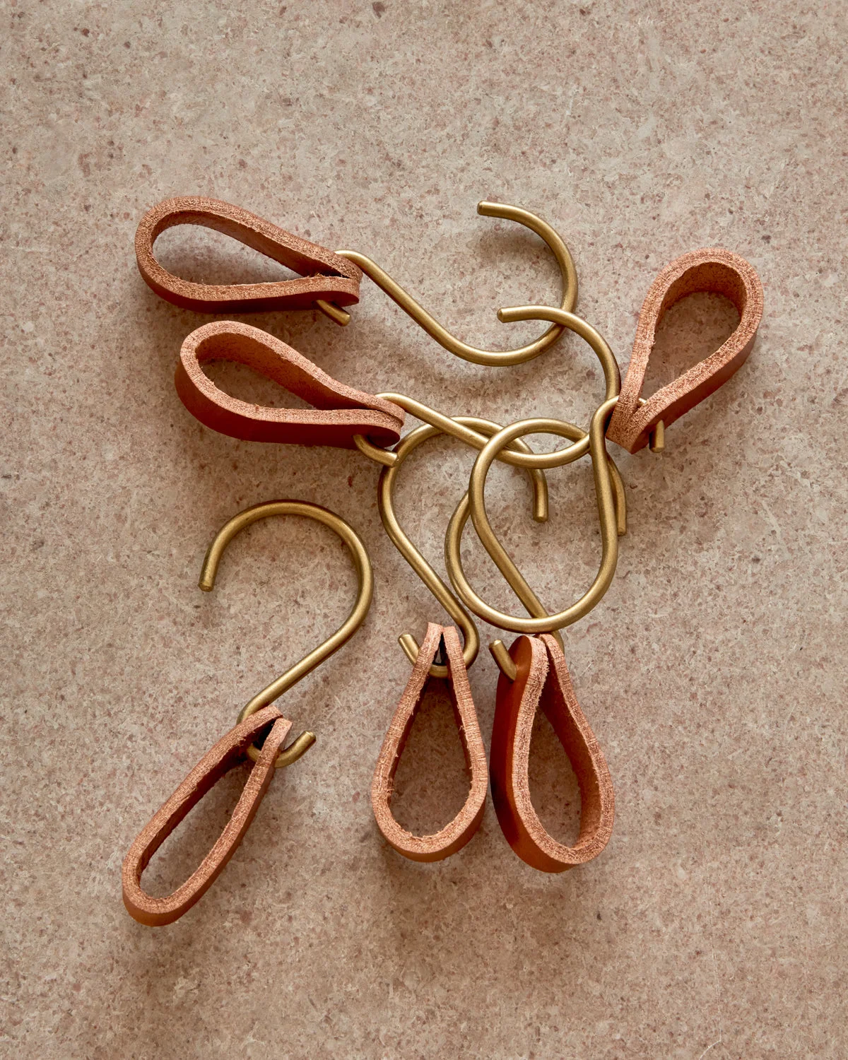 Ludlow Leather Hooks by Lostine