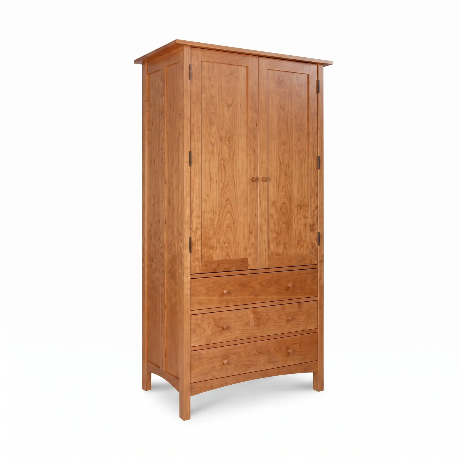 Burlington Shaker Tall Armoire by Vermont Woods Studios