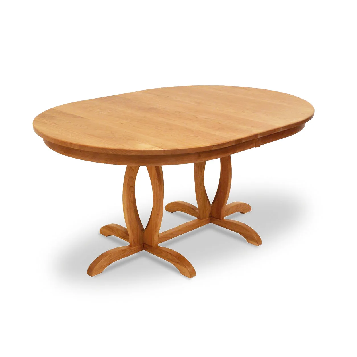 Cherry Blossom Double Pedestal Extension Table by Vermont Woods Studios