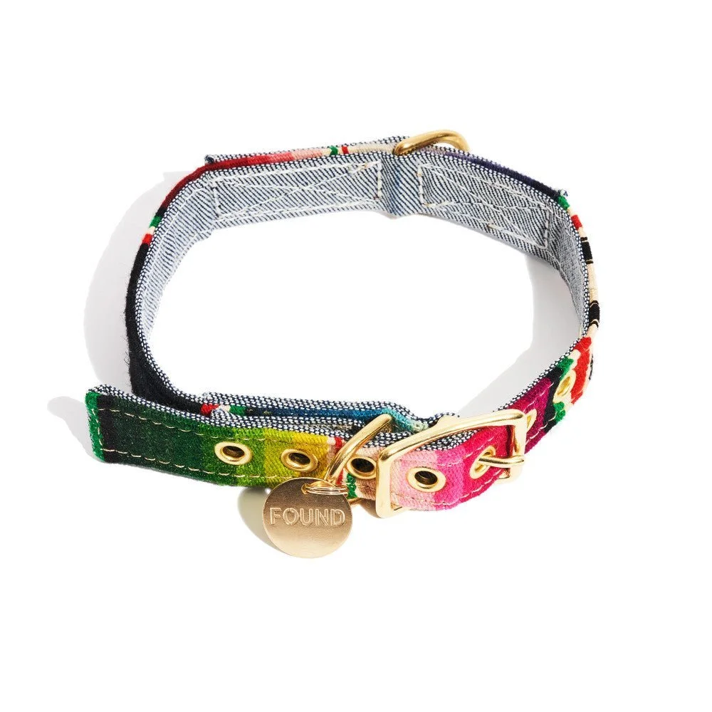 Vintage Canvas Cat & Dog Collar by Found My Animal