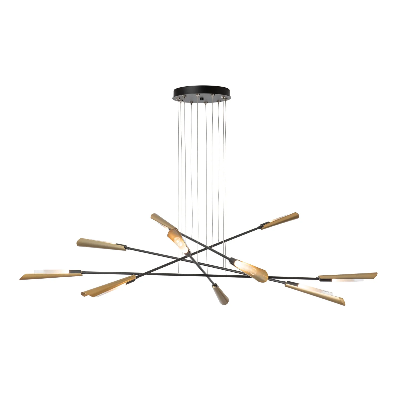 Flight 10-Light Pendant by Vermont Woods Studios