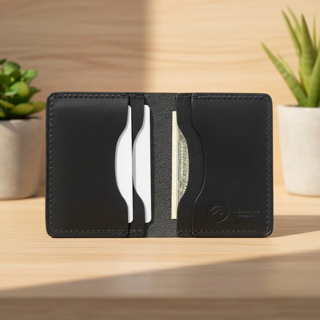 Bugs Moran Leather Wallet by Ashland Leather