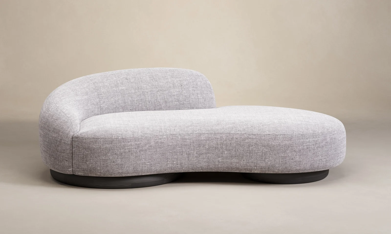 The Celine Sofa - Heritage Belgian Linen Agate by Maiden Home