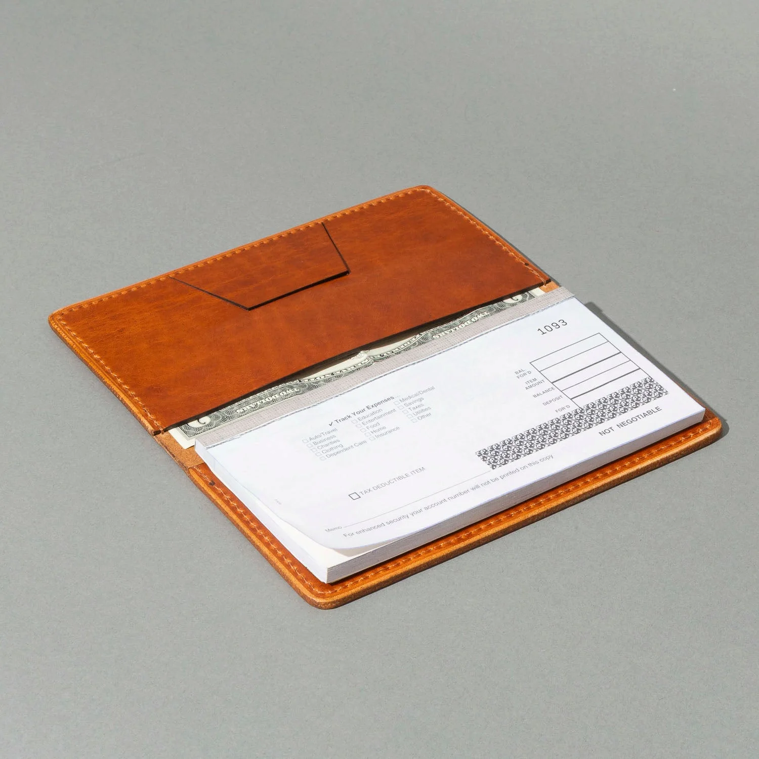 Checkbook Cover by Ashland Leather