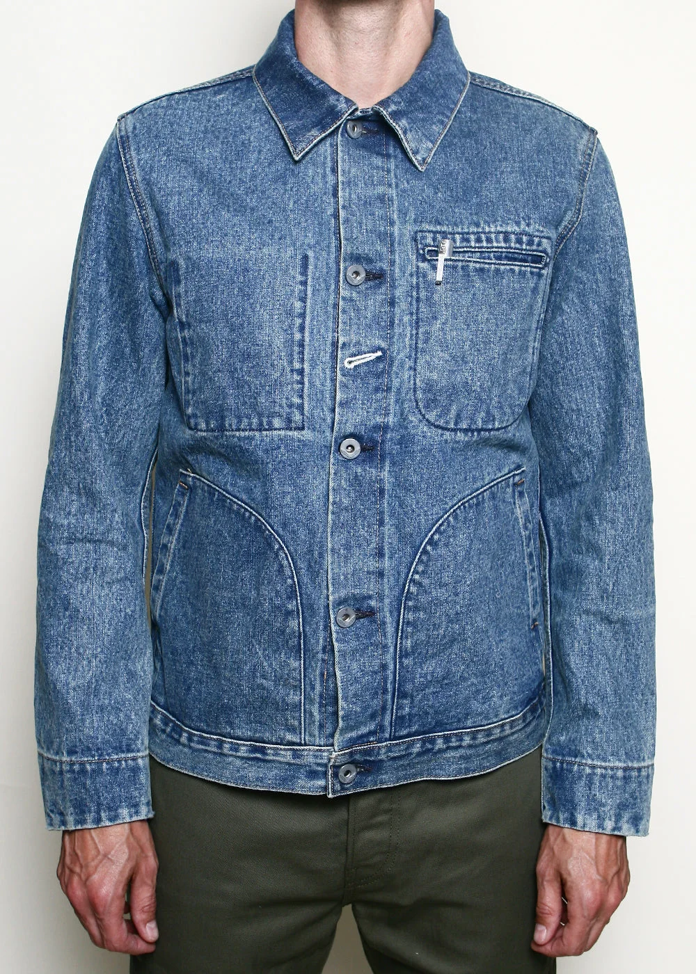 Supply Jacket // River Wash Indigo by Rogue Territory
