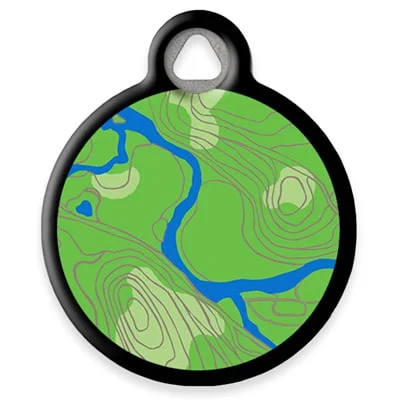 Intervale Pet ID Tag by Dog Tag Art by Lupine Pet