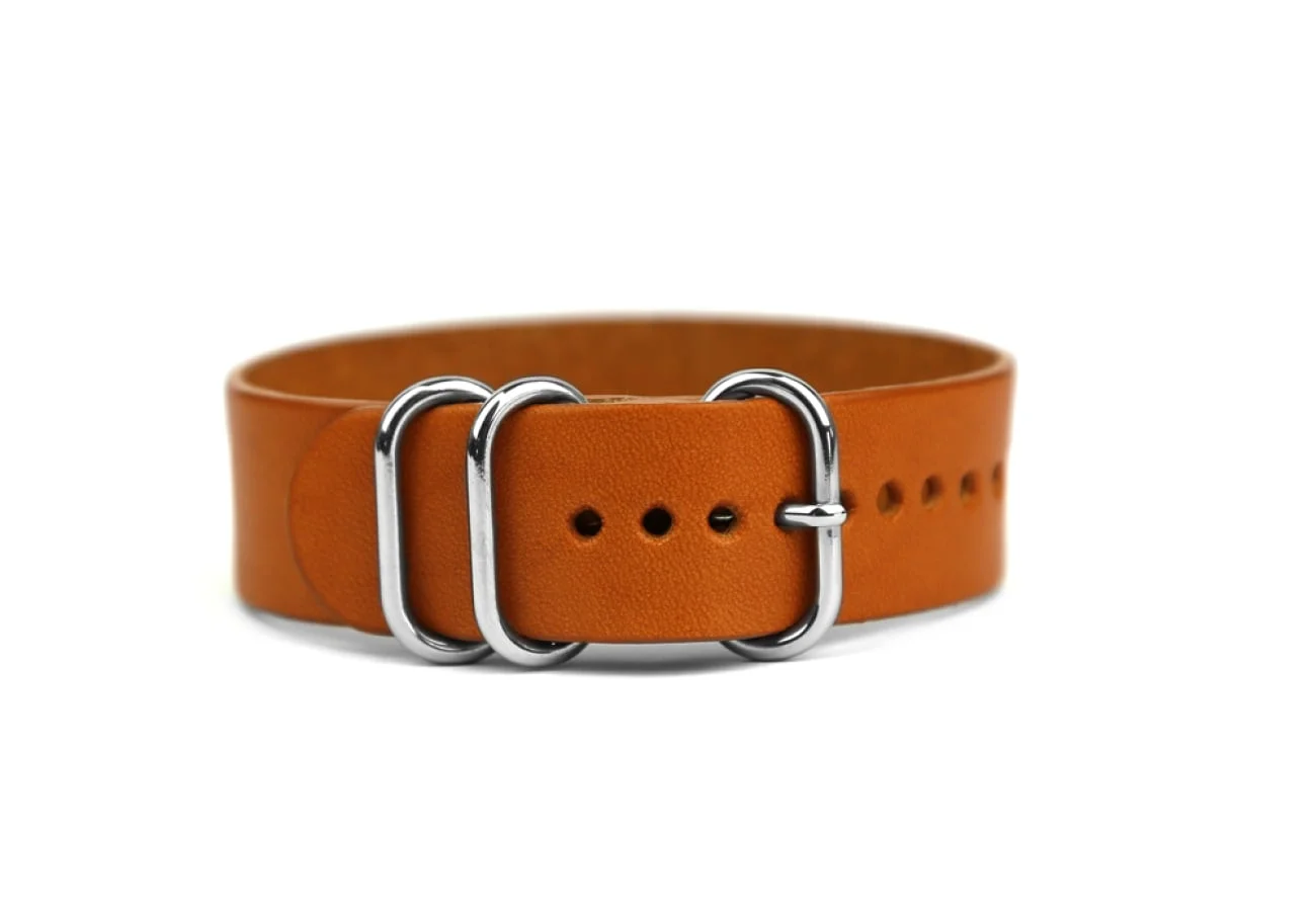 18mm Leather Watch Strap by Frank Clegg Leatherworks