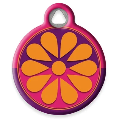 Flower Box Pet ID Tag by Dog Tag Art by Lupine Pet