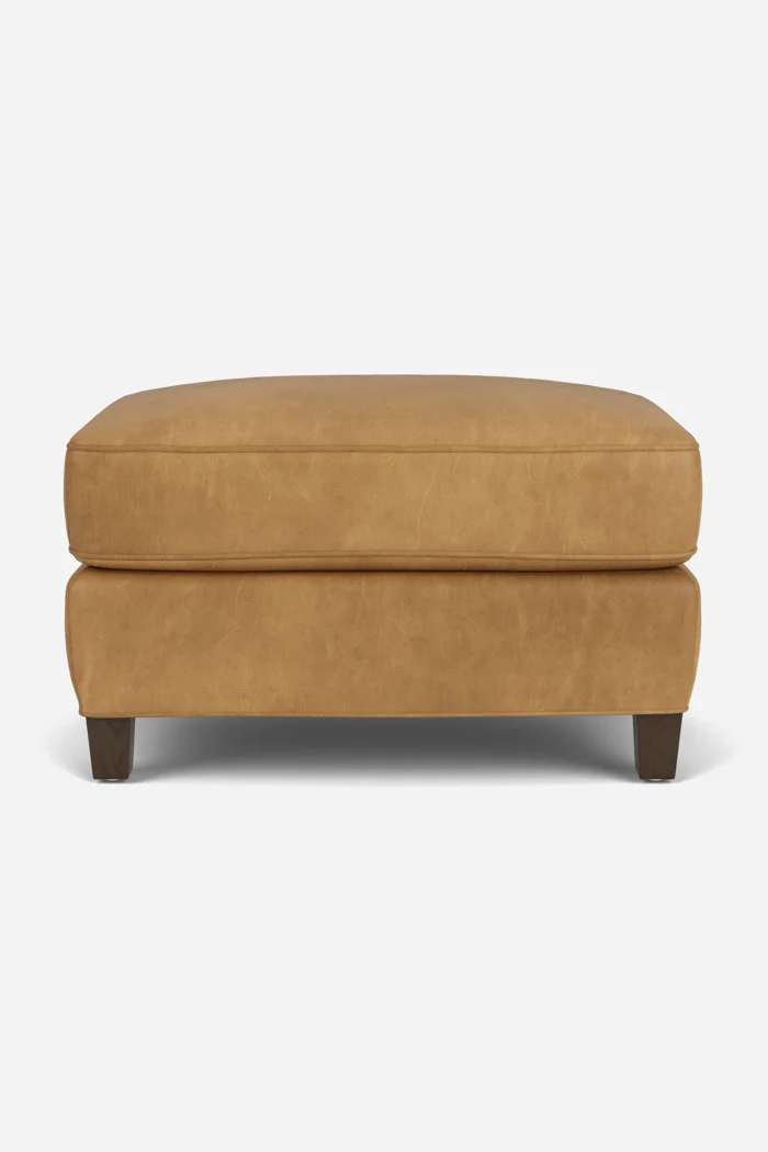 Irvington Ottoman by Moore & Giles
