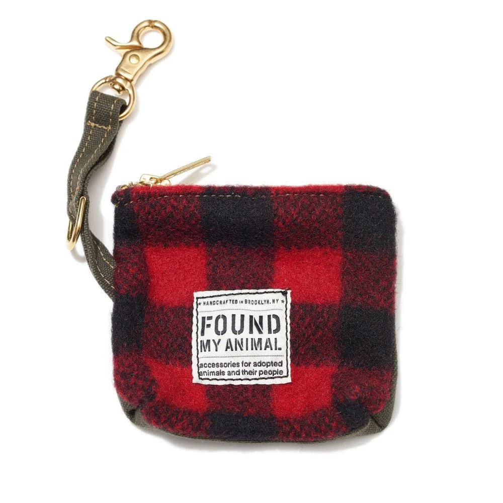 Buffalo Plaid Found Multi-Use Pouch by Found My Animal