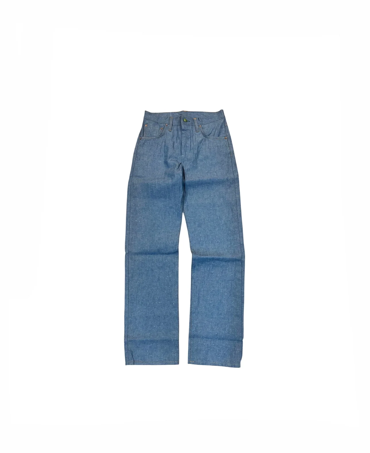 Smokestack Japanese light blue Indigo 8oz 13% Linen/87% Cotton light weight nep denim by Left Field NYC