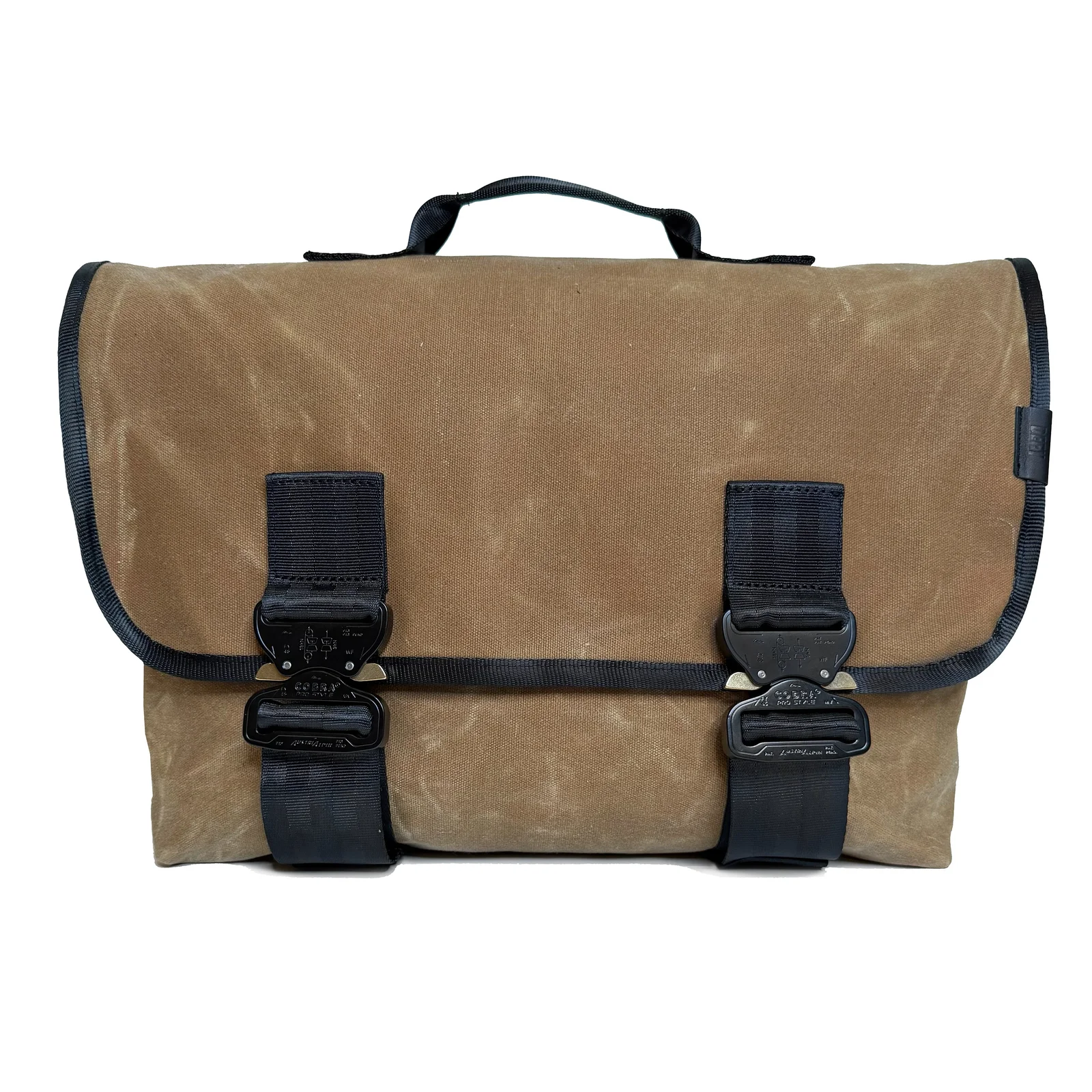 Recon / Desert Tan TexWax™ Canvas x TexWax™ Buffalo Plaid waxed cotton canvas / Last 1 by Defy Bags