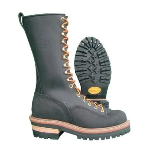 12" Steel Toe Pole Climber by Hoffman Boots