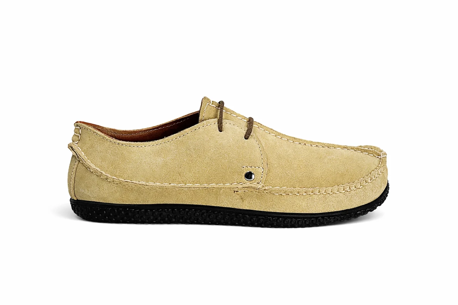 Men's Meridian - EXERSOLE® by Quoddy, "Barefoot": Sand Suede by Quoddy