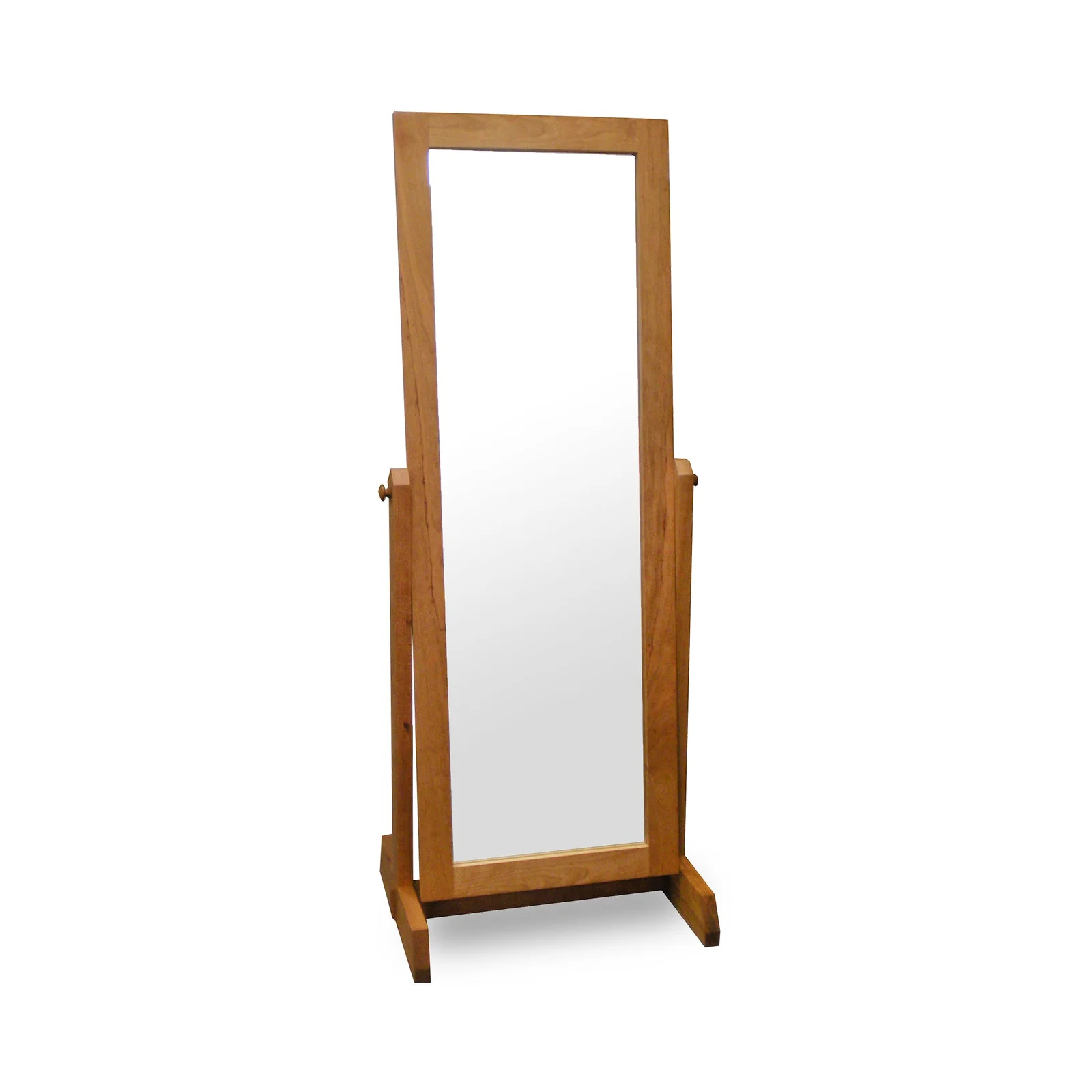 Burlington Shaker Floor Mirror by Vermont Woods Studios