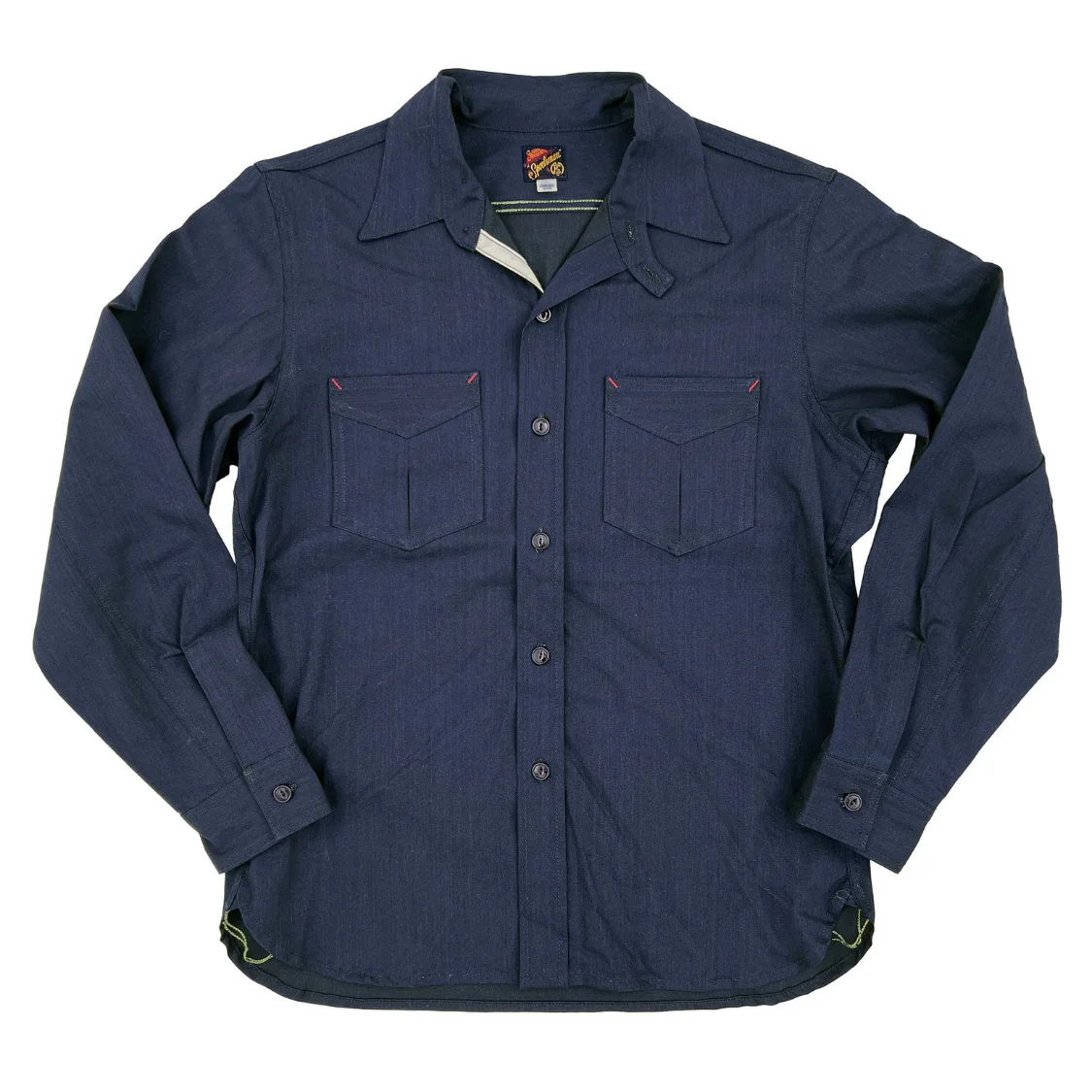 Ranger Shirt - NOS 7oz Cone Midnight Denim by Mister Freedom