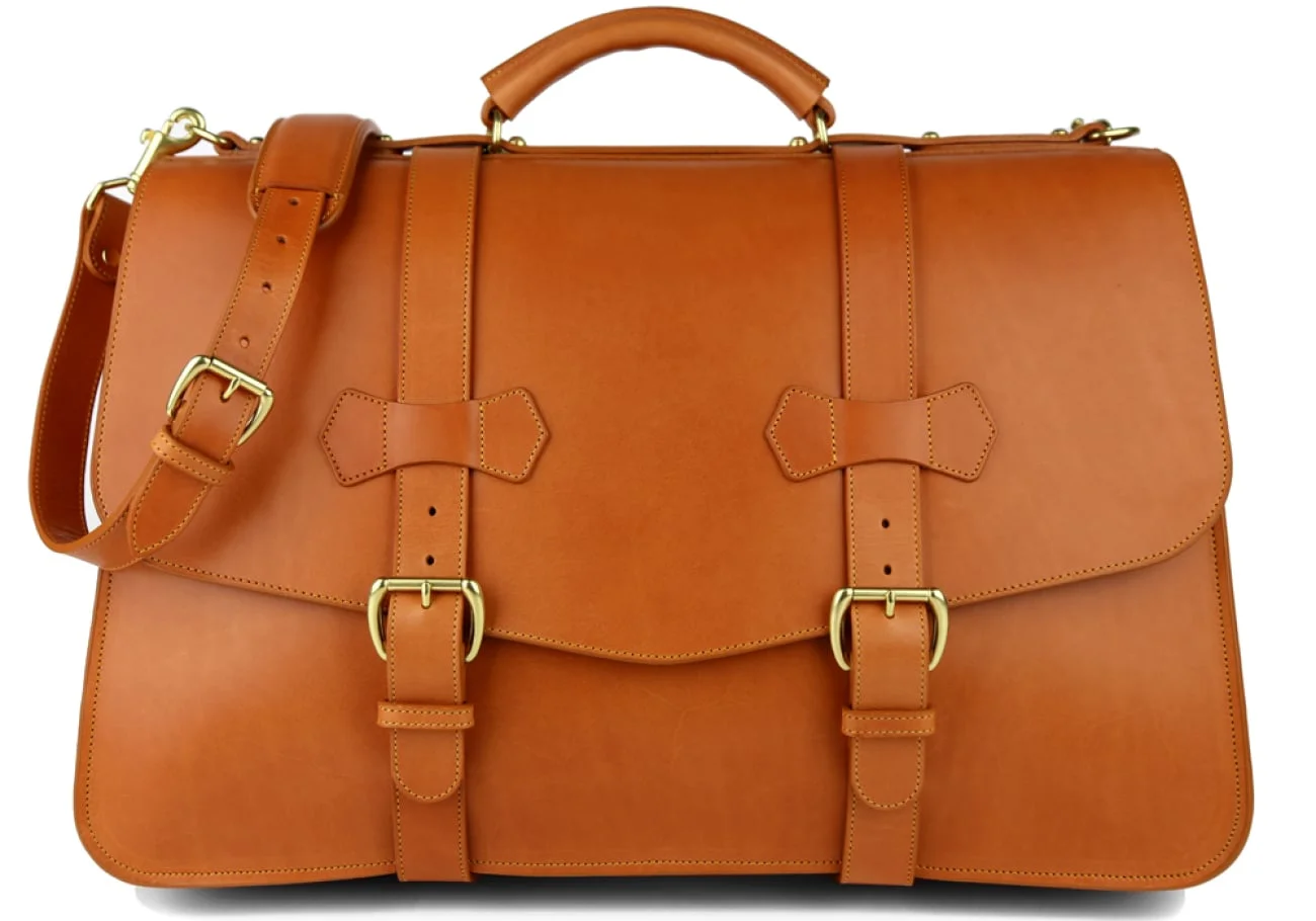Lawyer's Briefcase by Frank Clegg Leatherworks