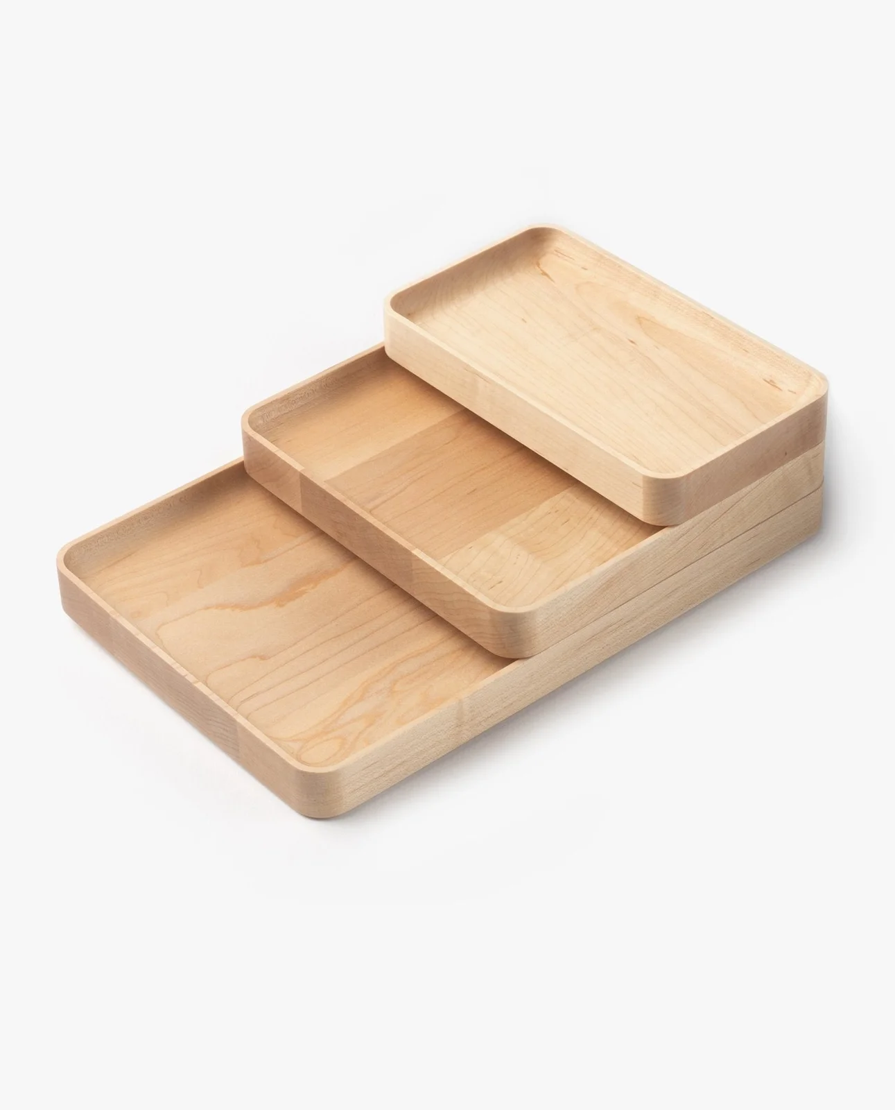 Valet Tray Bundle (Maple - Set of 3) by Ugmonk