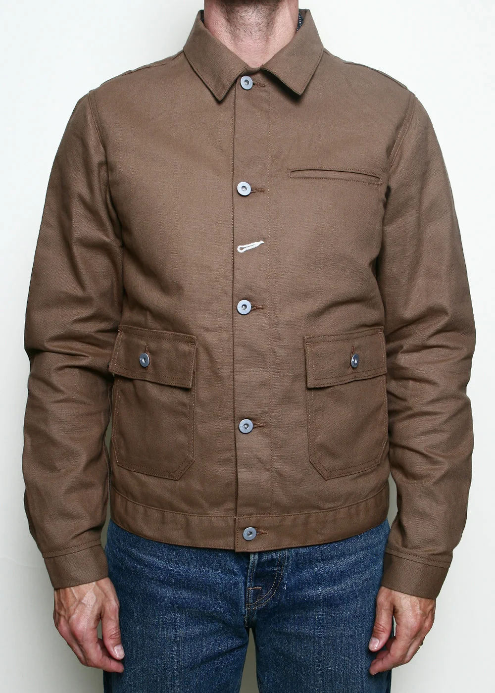 Ranger Jacket // Brown Dry Wax Canvas by Rogue Territory