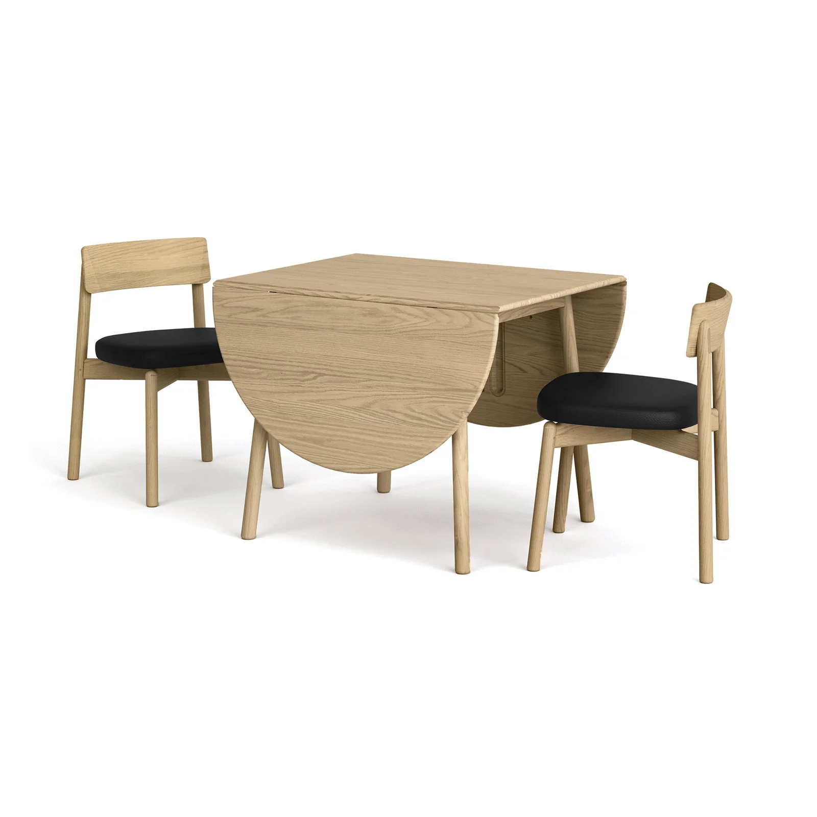 Baton Drop-Leaf Dining Table by Vermont Woods Studios
