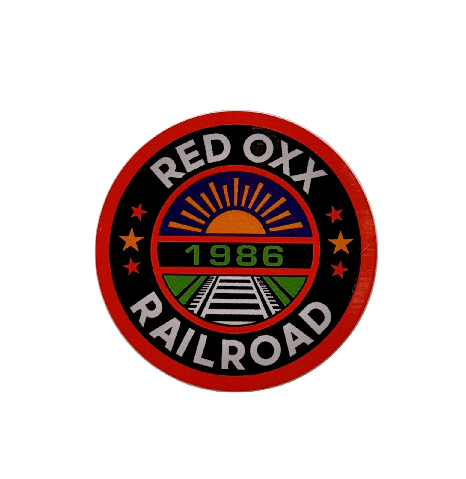Red Oxx Railroad Sticker by Red Oxx