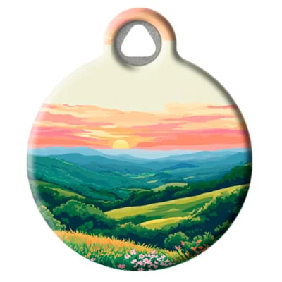 Shenandoah National Park Pet ID Tag by Dog Tag Art by Lupine Pet