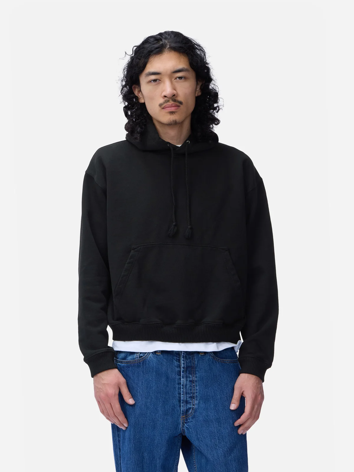 Ultraweight Pullover ~ Black by 3sixteen