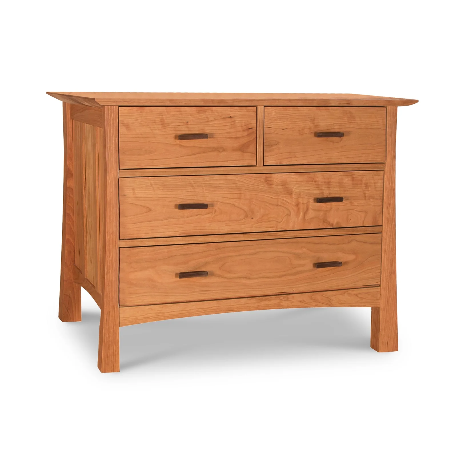 Contemporary Craftsman 4-Drawer Chest by Vermont Woods Studios