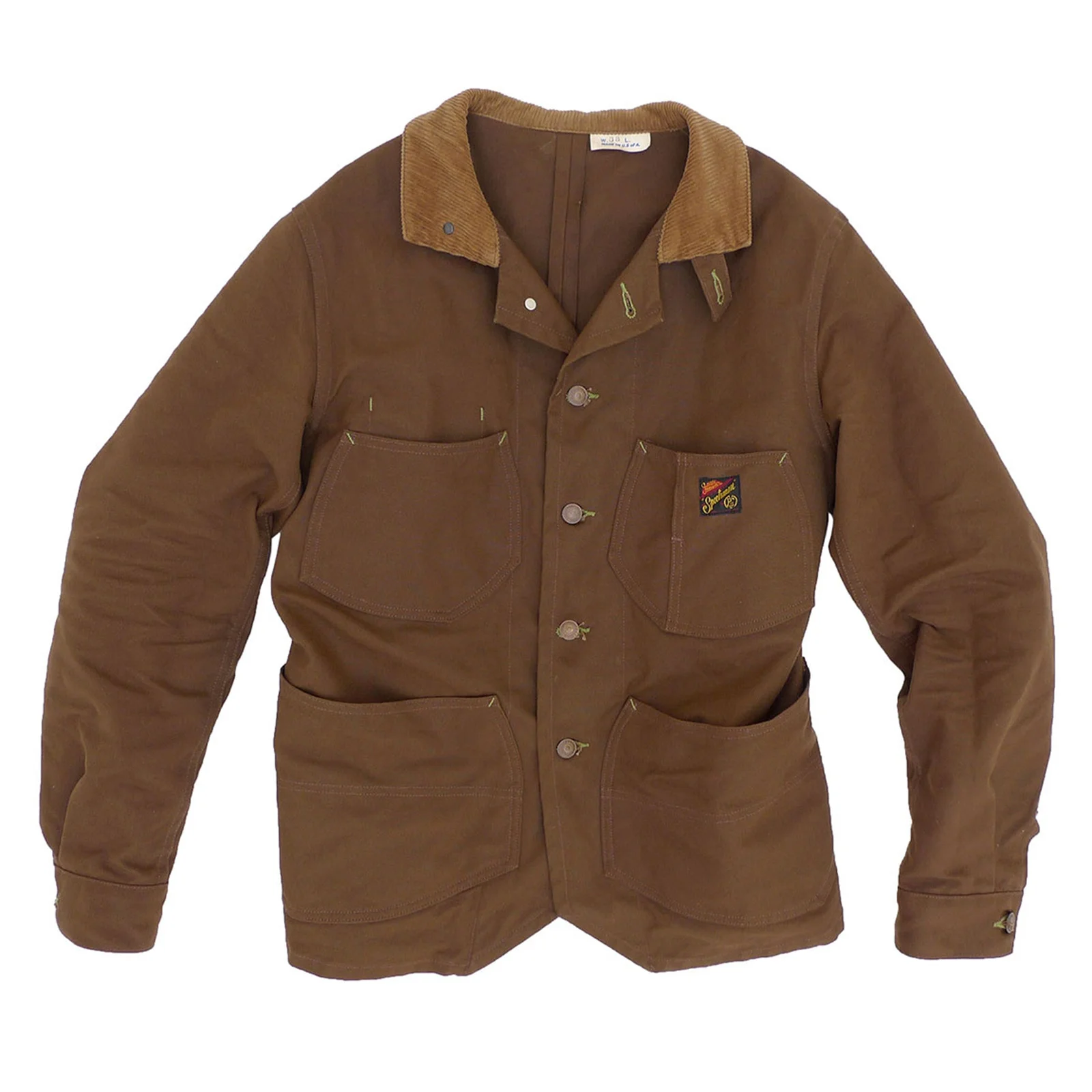 Conductor Jacket - Cachou Duck Canvas by Mister Freedom