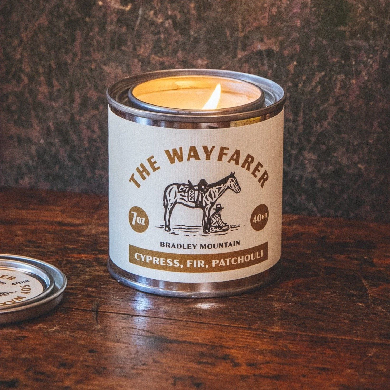 The Wayfarer Candle by Bradley Mountain