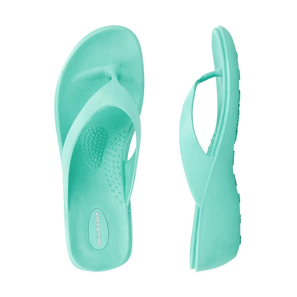 Splash Women's Wedge Flip Flops by Okabashi