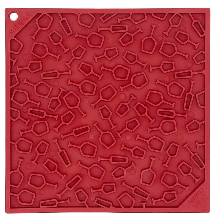 Vino Dog eMat - Enrichment Lick Mat For Dogs and Cats | Wine-Inspired Design| SodaPup by SodaPup