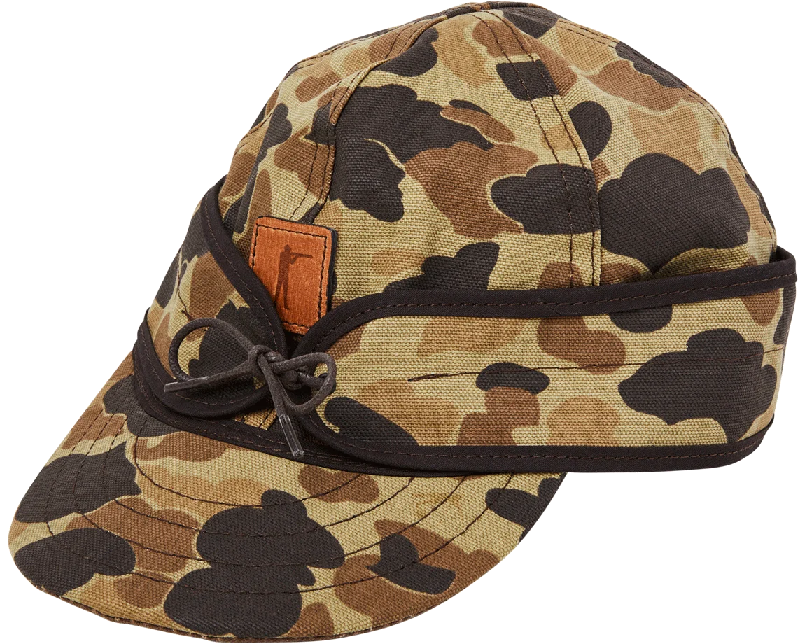 Stormy Kromer x Ball and Buck Original Cap in Original Camo by Ball and Buck