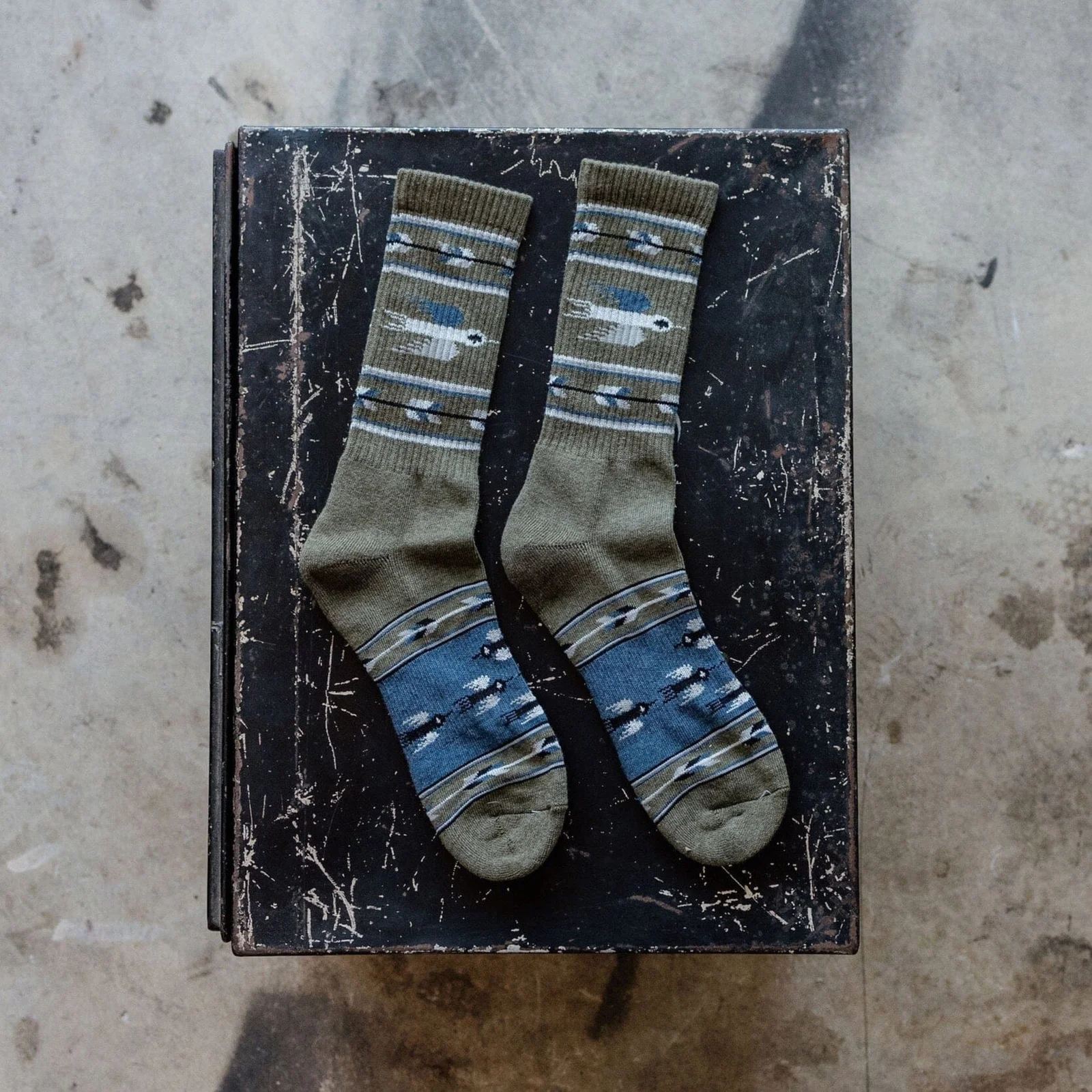 Heather T-Bird Socks by Bradley Mountain